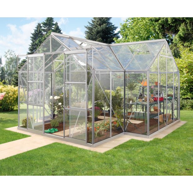 STEKLEN RASTLINJAK VITAVIA ORANŽERIJA SIRIUS ESG 3MM ALU 3.8X3.8M STEKLEN RASTLINJAK VITAVIA ORANŽERIJA SIRIUS ESG 3MM ALU 3.8X3.8M