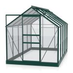 STEKLEN RASTLINJAK VITAVIA PLANET 6200 ESG 3MM, 1,95X3,21M SMARAGDNA - RASTLINJAK+ OKVIR ZA TEMELJ