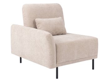 Zaključni element sedežne garniture MODULO levi. Levi zaključni element iz Modularne serije Modulo. Modularni pohištveni sistem z nastavljivimi hrbtnimi