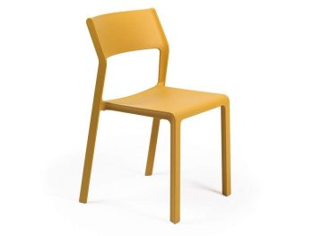Vrtni stol TRILL brez naslona, več barv-Yellow