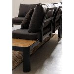 KOVINSKA VRTNA GARNITURA BIZZOTTO NARELLE CHAR YK13 CORNER SOFA SET3 W-CU – predstavitvena slika