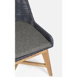 KOVINSKI STOL BIZZOTTO HOMEMOTION HESPERIA, SIV – predstavitvena slika