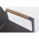 KOVINSKI STOL BIZZOTTO KUBIK CHARCOAL SJ61 – predstavitvena slika