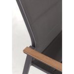 KOVINSKI STOL BIZZOTTO KUBIK CHARCOAL SJ61 – predstavitvena slika