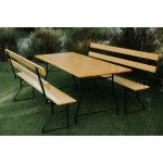 PIVSKA GARNITURA 200X80 CM LUX Z NASLONOM – predstavitvena slika