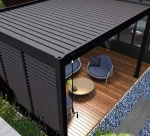 Kovinska stranica za pergole - BIOKLIMATSKA PERGOLA