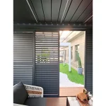 PERGOLA SupremeMARKIZA – Bioklimatska pergola – Bioklimatska pergola 4x4, 3X4, 3X3, 3X5, 4X5M – predstavitvena slika
