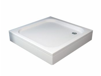 KAD ZA PRHANJE KOLPA SAN TRIN 80 X 80 Q LINE Z OBLOGO