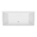 KOPALNA KAD KOTNA KOLPA SAN ELEKTRA-D SP 185X85 BELA Z ZLEPLJENO OBLOGO – predstavitvena slika