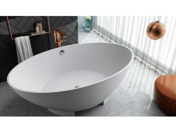 KOPALNA KAD SAMOSTOJEČA KOLPA SAN TRISTAN-FS 196X117 WHITE IZ KERROCKA