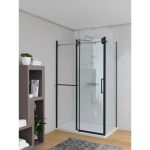 KOTNA KABINA ZA PRHANJE KOLPA SAN TK BLACK 120X80/K UNI VIR