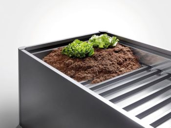 KOVINSKA VISOKA GREDA BIOHORT VMESNI POD 1X0.5 ZA VISOKE GREDE