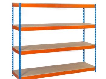 KOVINSKI REGAL 200X240X60 CM  S 4 POLICAMI NOSILNOST NA POLICO 400KG
