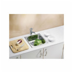 NERJAVNO POMIVALNO KORITO ALVEUS BASIC 10, SATIN 380X440 MM – predstavitvena slika