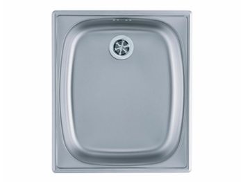 NERJAVNO POMIVALNO KORITO ALVEUS BASIC 10, SATIN 380X440 MM