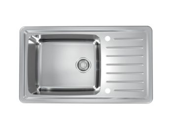 NERJAVNO POMIVALNO KORITO ALVEUS GALEO 30, SATIN 860X500 MM