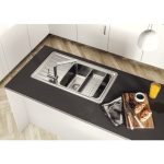 NERJAVNO POMIVALNO KORITO ALVEUS GALEO 30, SATIN 860X500 MM – predstavitvena slika