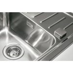 NERJAVNO POMIVALNO KORITO ALVEUS GALEO 30, SATIN 860X500 MM – predstavitvena slika