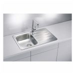 NERJAVNO POMIVALNO KORITO ALVEUS LINE 80, SATIN 790X500 MM – predstavitvena slika