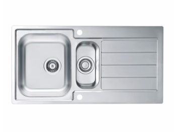NERJAVNO POMIVALNO KORITO ALVEUS LINE MAXIM 10, SATIN 985X505 MM