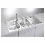 NERJAVNO POMIVALNO KORITO ALVEUS LINE MAXIM 100, SATIN 1160X500 MM – predstavitvena slika