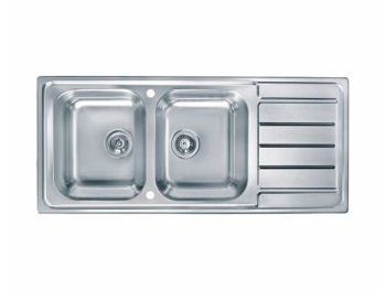 NERJAVNO POMIVALNO KORITO ALVEUS LINE MAXIM 100, SATIN 1160X500 MM