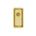 NERJAVNO POMIVALNO KORITO ALVEUS MONARCH KOMBINO 10, GOLD 217X437 MM