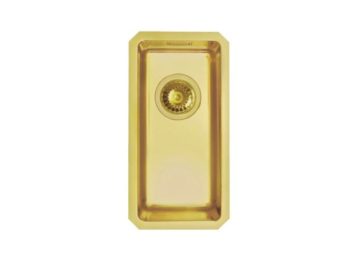 NERJAVNO POMIVALNO KORITO ALVEUS MONARCH KOMBINO 10, GOLD 217X437 MM
