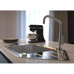 NERJAVNO POMIVALNO KORITO ALVEUS PRAKTIK 130, SATIN 985X500 MM – predstavitvena slika