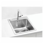 NERJAVNO POMIVALNO KORITO ALVEUS PURE 10, SATIN 405X525 MM – predstavitvena slika