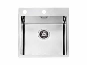 NERJAVNO POMIVALNO KORITO ALVEUS PURE 20, SATIN 465X525 MM