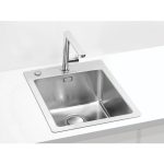 NERJAVNO POMIVALNO KORITO ALVEUS PURE UP 10, SATIN 405X525 MM – predstavitvena slika