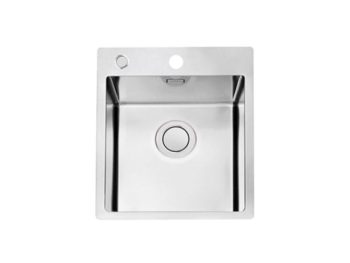 NERJAVNO POMIVALNO KORITO ALVEUS PURE UP 10, SATIN 405X525 MM