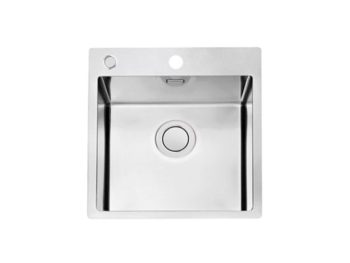 NERJAVNO POMIVALNO KORITO ALVEUS PURE UP 20, SATIN 465X525 MM