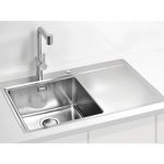 NERJAVNO POMIVALNO KORITO ALVEUS PURE UP 40, SATIN 790X525 MM, LEVI – predstavitvena slika