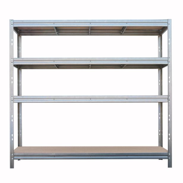 REGAL AR SHELVING 200X200X70 CM 4P/600KG SIVA