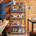 REGAL VONHAUS 5 POLIČNI HAMMERITE 1.5M – predstavitvena slika