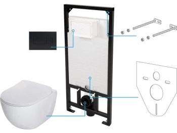 SPLAKOVALNIK, PODOMETNI DEANTE PEONIA CDEN6ZPW + WC ŠKOLJKA (6V1)