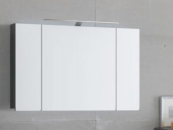 TOALETNA OMARICA KOLPA SAN TOO 100 OXANA ACACIA LIG TOALETNA Z LED SVETILKO