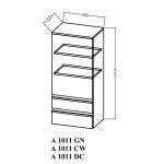 VISOKA OMARICA KOLPA SAN A 1011 CW ALEXIS – predstavitvena slika