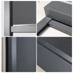 Zip rolo MAX ZIP ROLO ZA PERGOLI JJSPA DESIGNGUARD IN JJSPA SUPREMESHADE Zip roloji za pergole so funkcionalen dodatek, ki zagotavlja dodatno zasebnost, ne da bi pri tem žrtvovali razgled. Obvaruje vas pred močnim soncem, vetrom ali insekti. Njihova enostavna uporaba in sodoben dizajn omogočata, da vaš zunanji prostor postane še bolj prijeten in vsestranski. Izbirajte med ročnim ali električnim upravljanjem.
