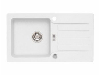 GRANITAL POMIVALNO KORITO ALVEUS NIAGARA 30, G11 ARCTIC 775X430 MM