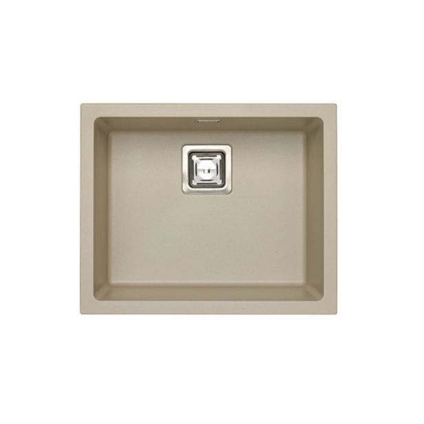 GRANITAL POMIVALNO KORITO ALVEUS QUADRIX 50, PEBBLE-G02M 560X460 MM GRANITAL POMIVALNO KORITO ALVEUS QUADRIX 50, PEBBLE-G02M 560X460 MM