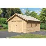 KARIBU LESENA VRTNA HIŠKA GARAŽA 372X309X522 – predstavitvena slika