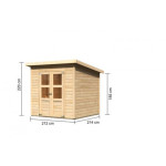 KARIBU MERSEBURG 4, LESENA VRTNA HIŠKA – predstavitvena slika