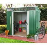 KOVINSKA VRTNA HIŠKA PERGART LÜBECK 86 ZELENA S181 X G224 X V203 CM – predstavitvena slika