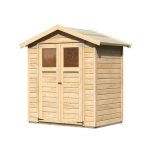 LESENA VRTNA HIŠKA KARIBU DAHME 1 180X123X222 – predstavitvena slika