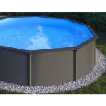 MONTAŽNI BAZEN PLANET POOL KIT 450 VISION ANTRACIT 450X120 CM – predstavitvena slika