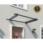 NADSTREŠEK NAD VRATI PALRAM, CANOPY NANCY 1500, / ANTRACIT – predstavitvena slika