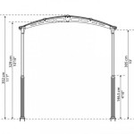 NADSTREŠEK ZA AVTO PALRAM ARCADIA ALPINE 8500 - CARAVANING – predstavitvena slika